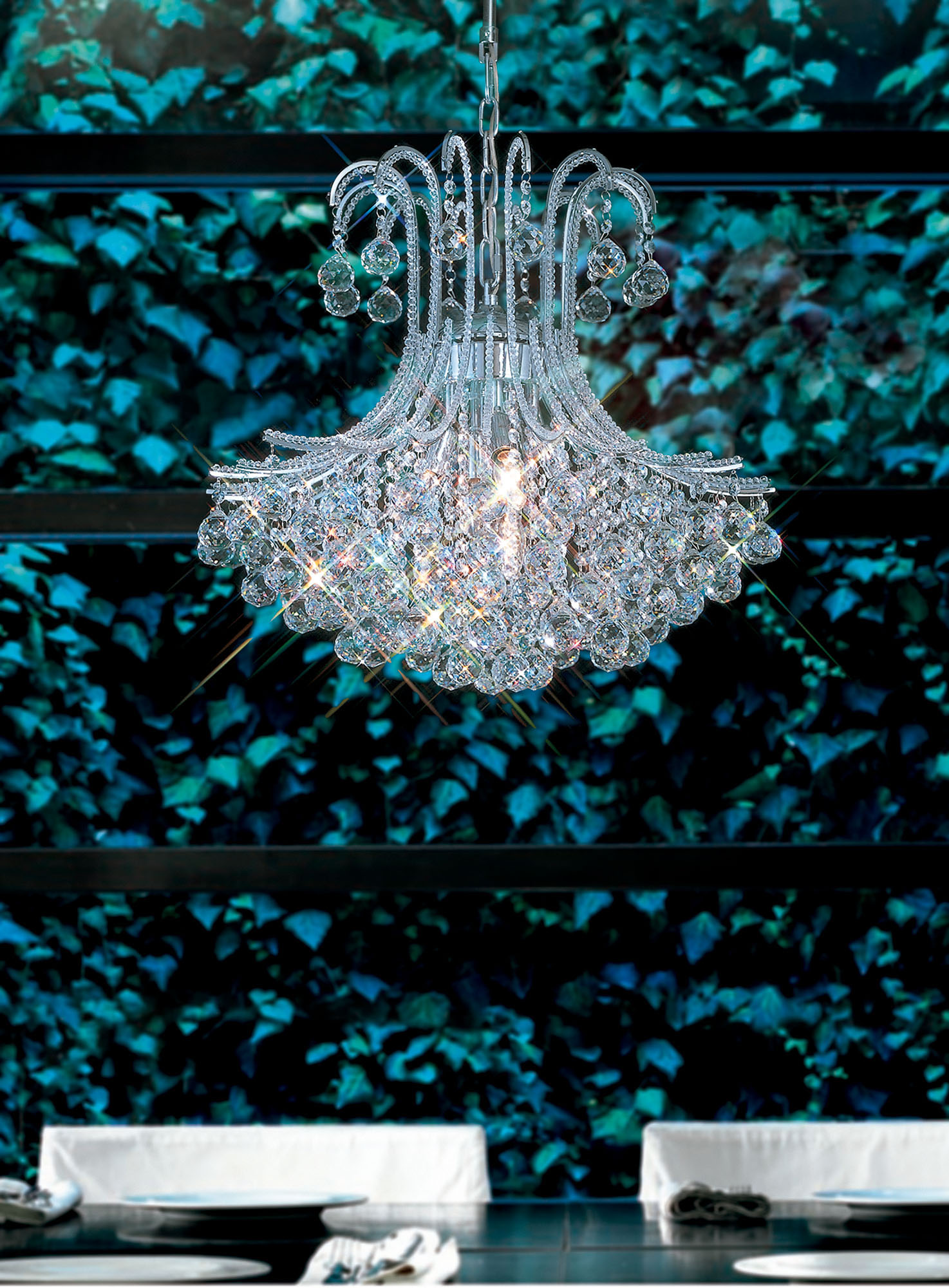 Bask Crystal Ceiling Lights Diyas Multi Arm Crystal Fittings Bask Crystal Ceiling Lights Diyas Multi Arm Crystal Fittings